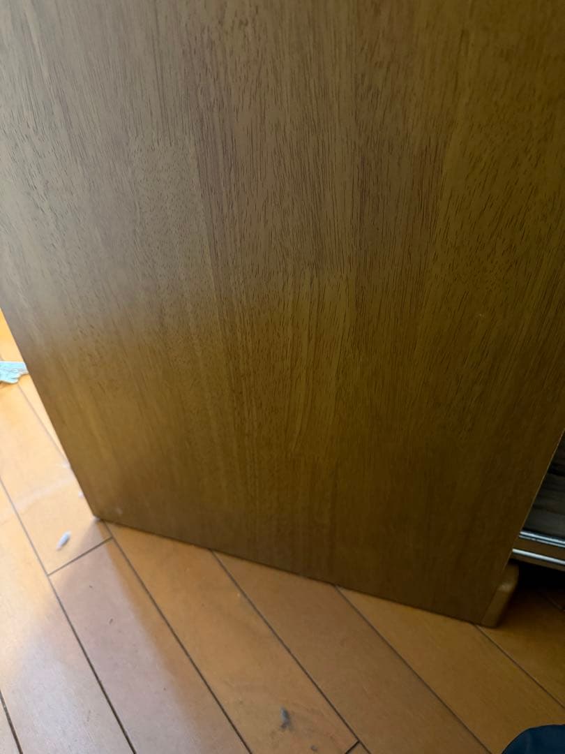 木製ハイチェスト ナチュラルウッド 6段　8引出し　レール4引き出し