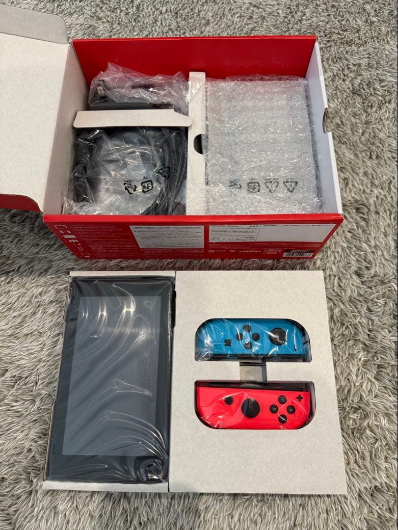 Nintendo Switch 本体 未使用 開封済み ネオン