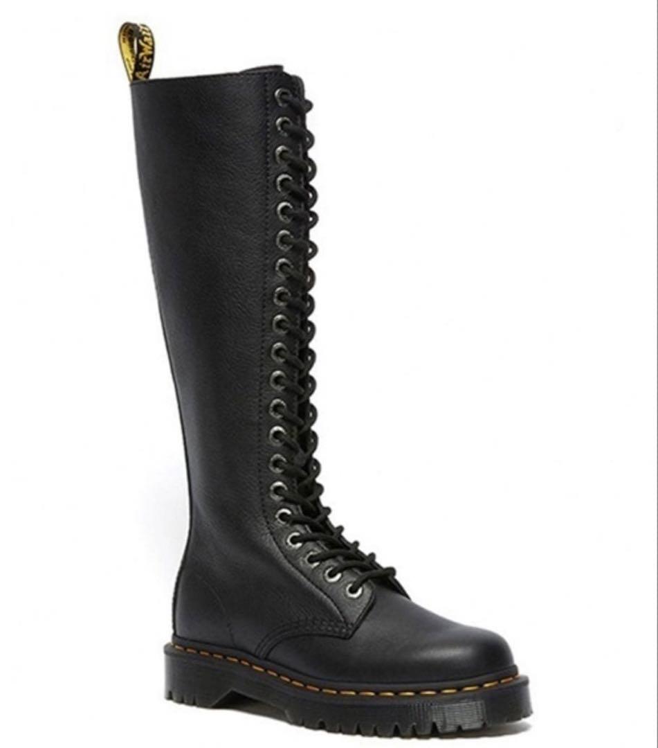 Dr.Martens 20ホール ロングブーツ ブラック