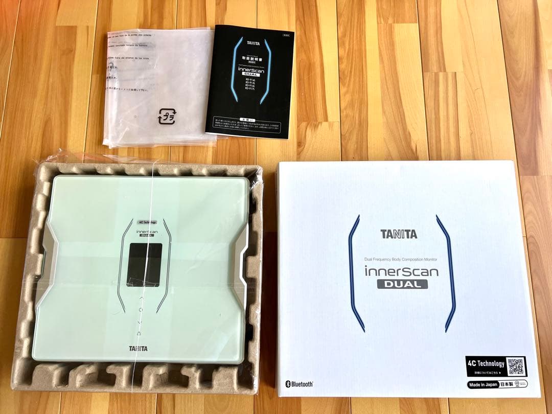 TANITA RD-917L（ホワイト）体脂肪計・体組成計 体重計