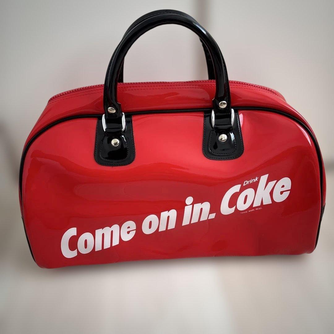 コカコーラ ボストンバッグ ヴィンテージ COCA COLA スポーツ　美品