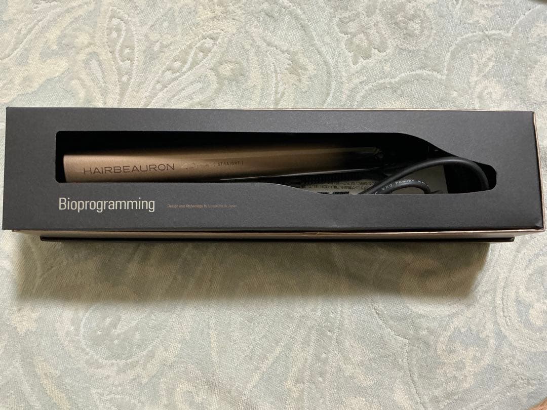 【美品・正規品】ヘアビューロン4D Plus ストレート 5回使用 箱/保証書有