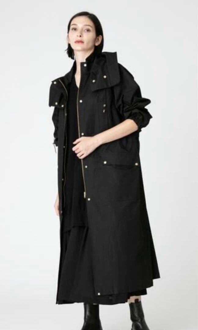 ハウスオブロータス　モッズコート　ブラック