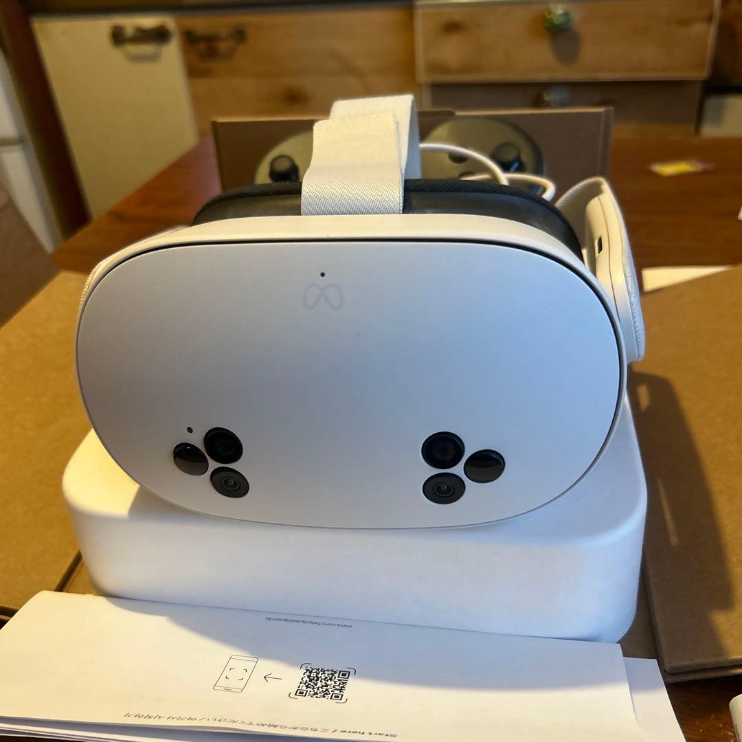 QUEST3S 128GB VRヘッドセット コントローラー充電器付き