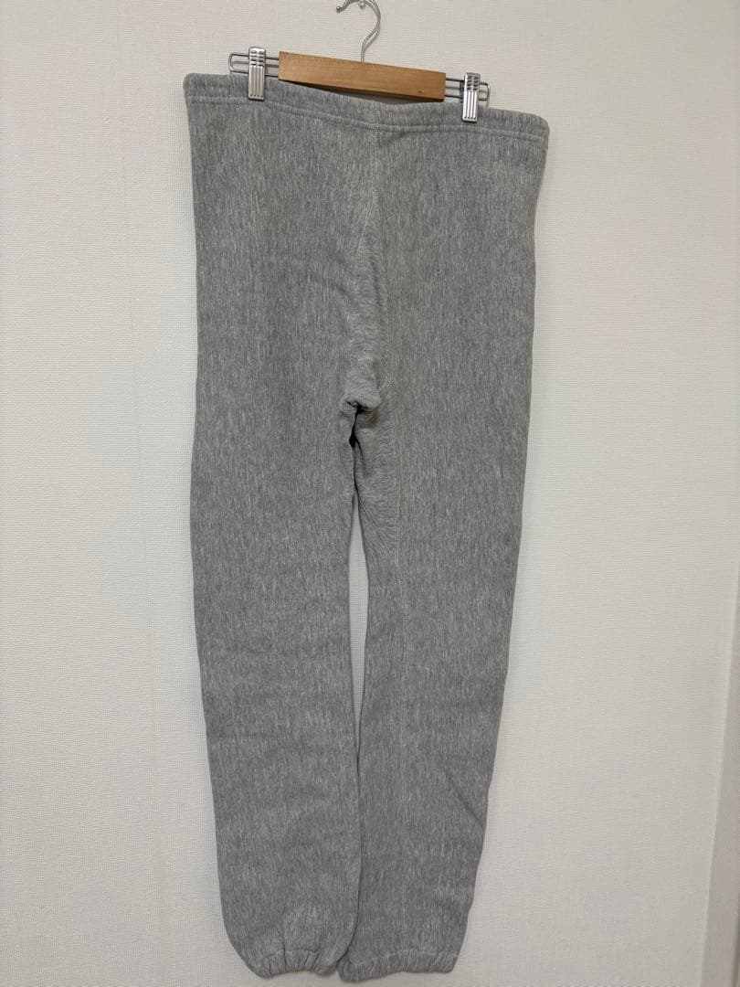 70’s青単色タグ チャンピオン リバースウィーブ スウェットパンツ無地グレー