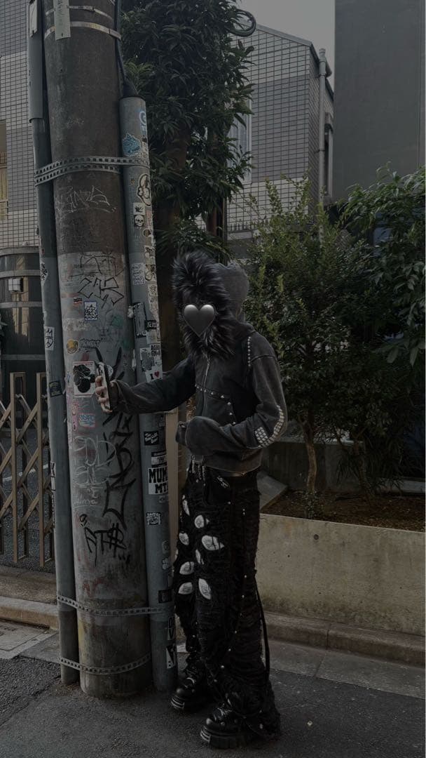 パンツ UNIZ WORLDWIDE WHITE EYES PANTS OPIUM