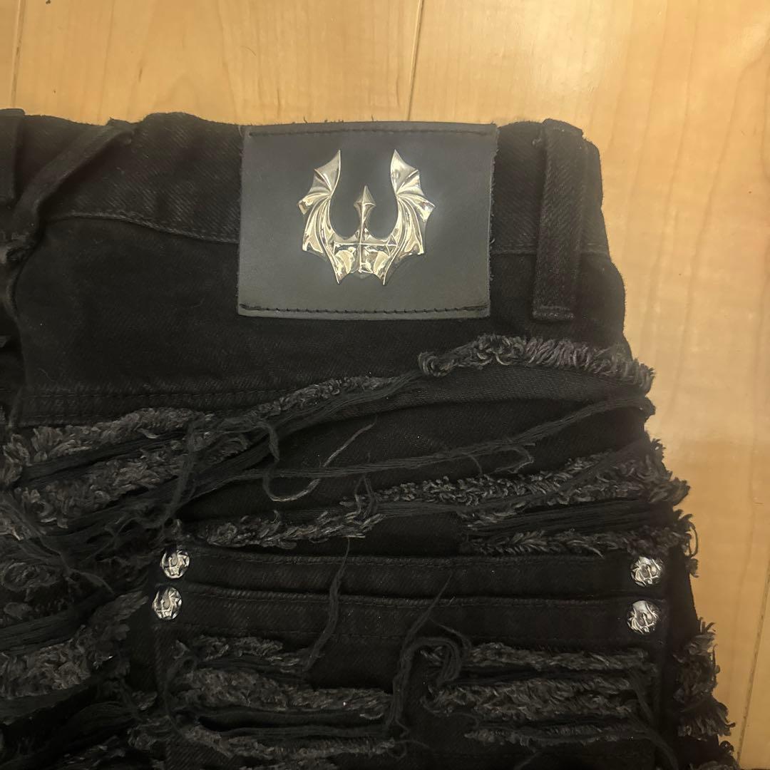 パンツ UNIZ WORLDWIDE WHITE EYES PANTS OPIUM