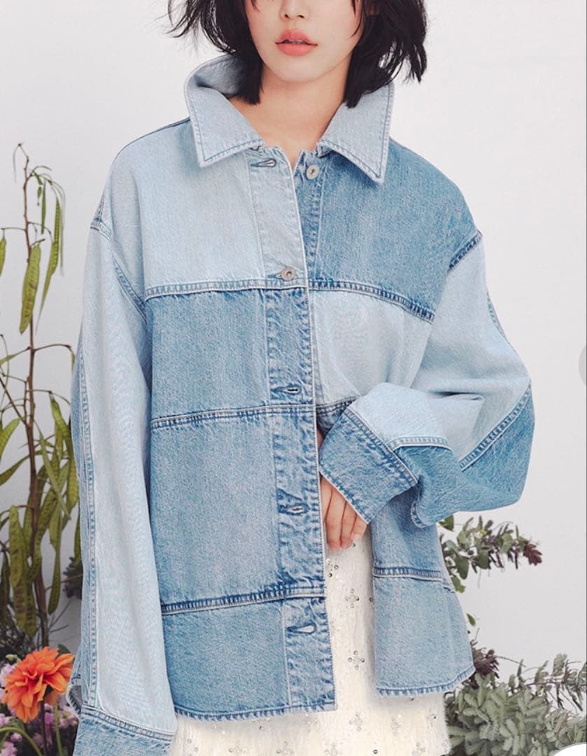 フレイアイディー￼アッパーハイツコラボデニムジャケット