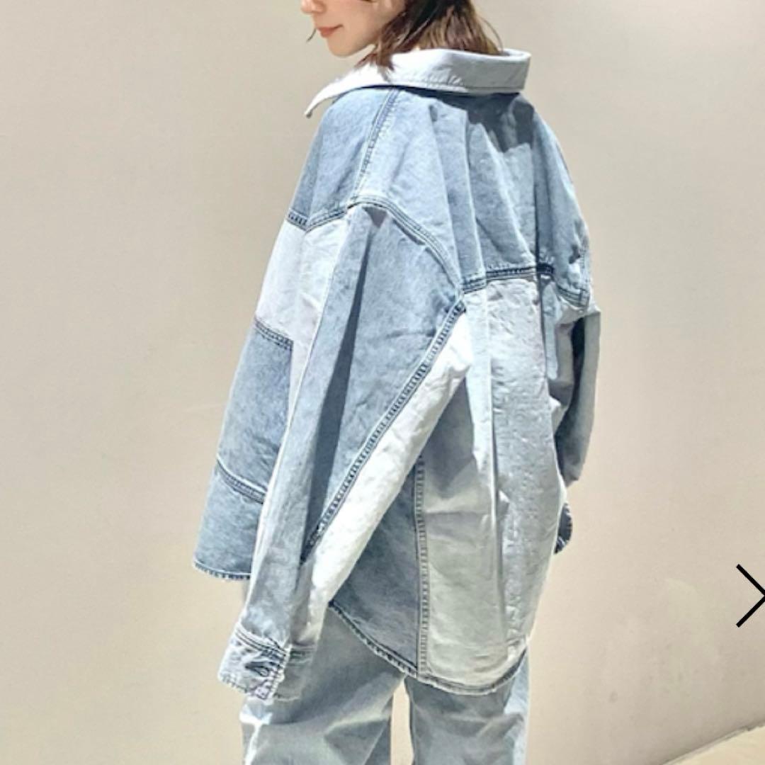 フレイアイディー￼アッパーハイツコラボデニムジャケット
