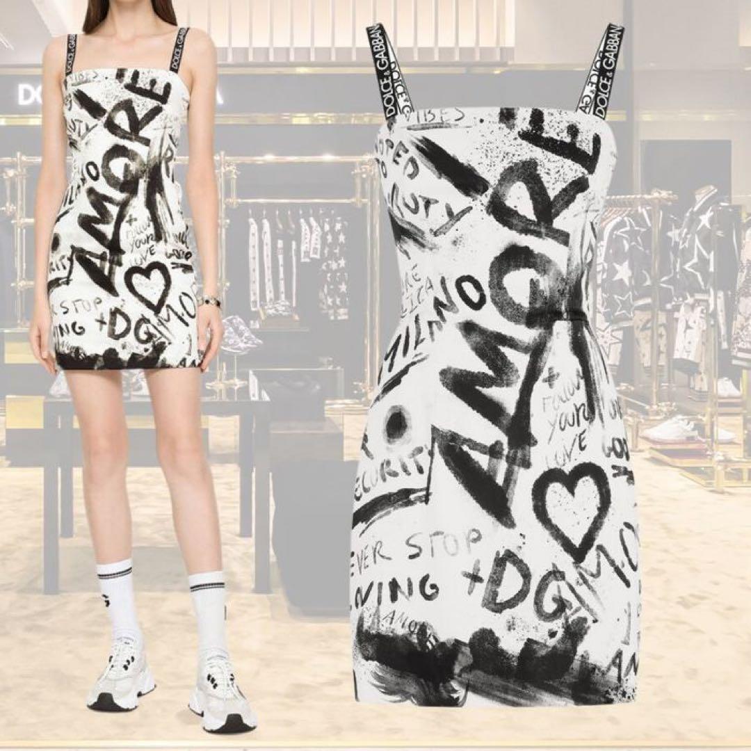 うさDOLCE & GABBANA シャルムースドレス