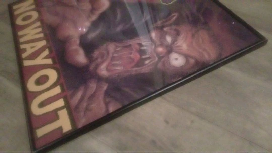 激稀少ポスター/OUTO/NO・WAY・OUT/TOM/ポスターフレーム付