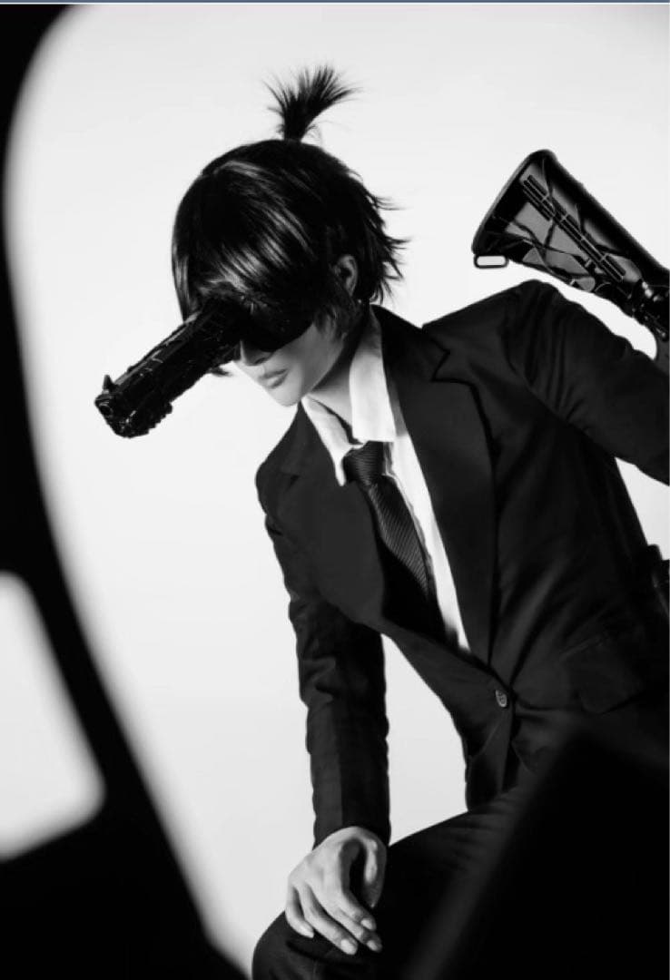 チェンソーマン　早川アキ　銃の魔人　お面　コスプレ道具