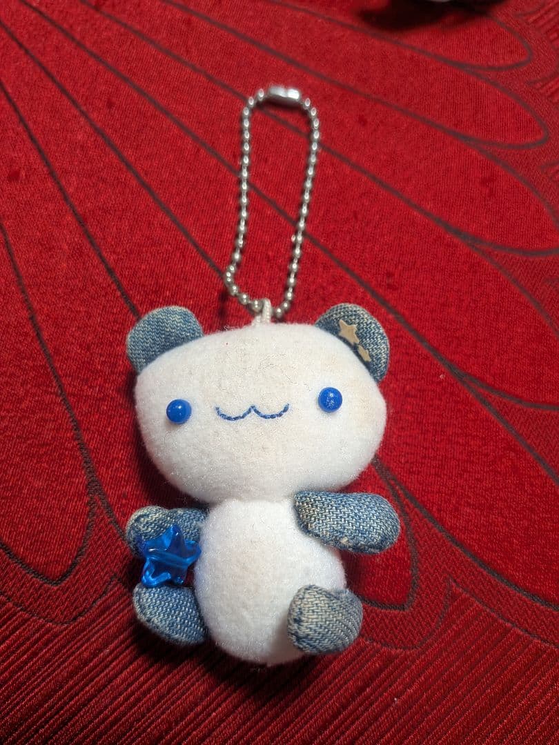 【平成レトロ】【当時品】san-x スターキューティー ぬいぐるみ キーホルダー