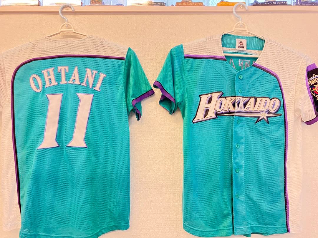 大谷翔平　【貴重】ペア　M2枚OHTANI 11 HOKKAIDO ユニフォーム