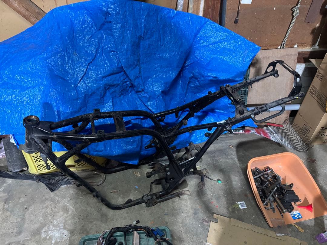 スズキインパルスGK7CA フレーム　書類付き