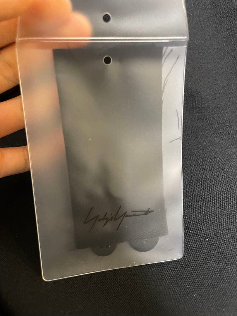 [レア] ヨウジヤマモト 19SS ウールギャバジンカラスパンツ