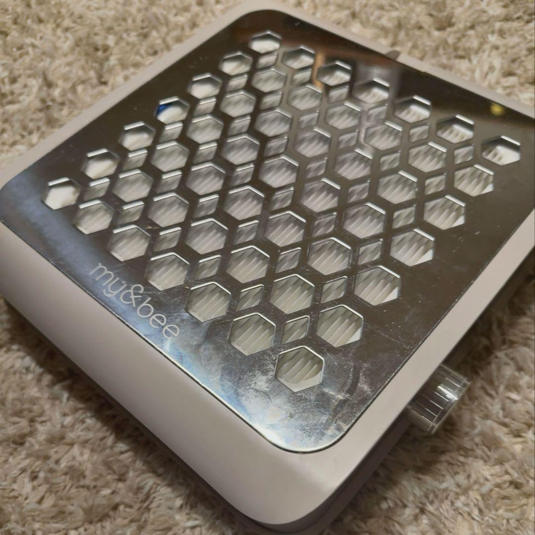 my&beeマイビー　パワーダストコレクター　集塵機　ウォームグレイ