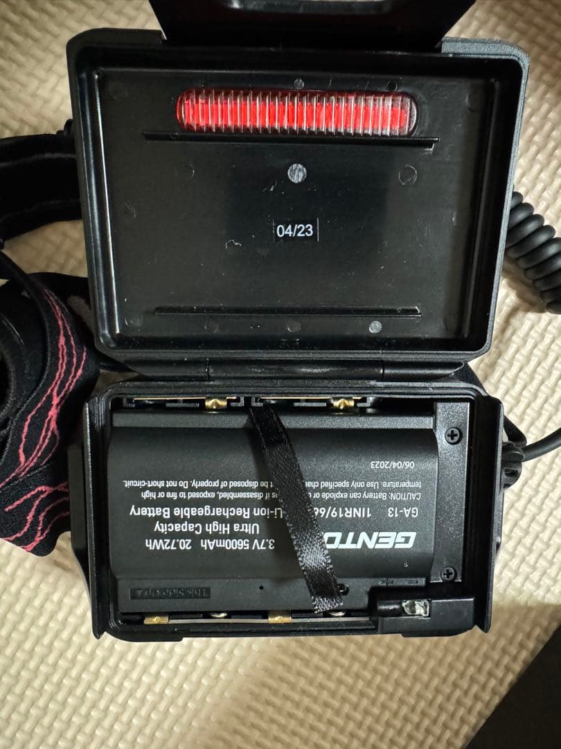 【美品】GENTOS GH-200RG ヘッドライト