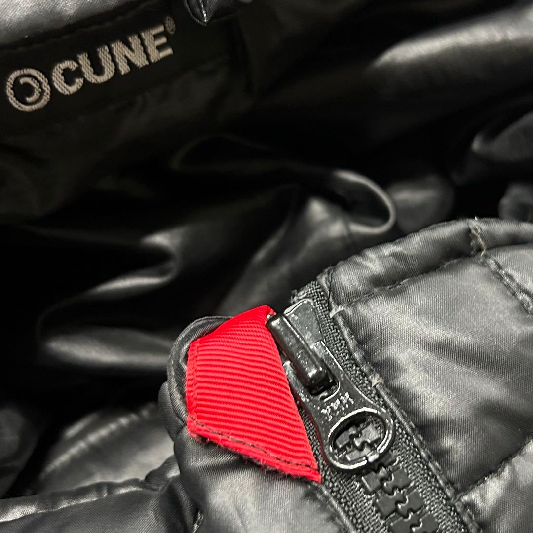 専用！CUNE 耳 しっぽ 付き 刺繍ロゴ ダウンジャケット ドローコード