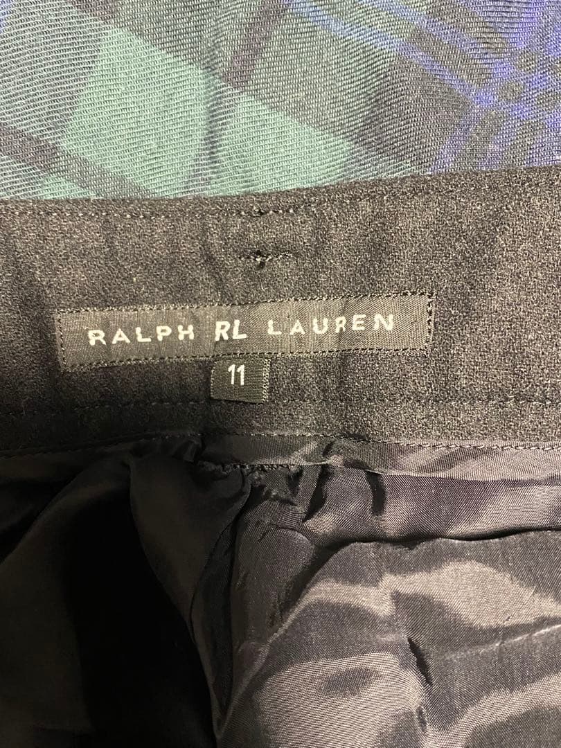 ラルフローレン 3ピース ブラックスーツ 11号