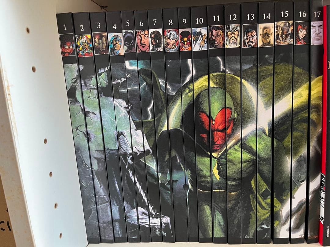 マーベル　グラフィックノベルコレクション　1巻〜17巻