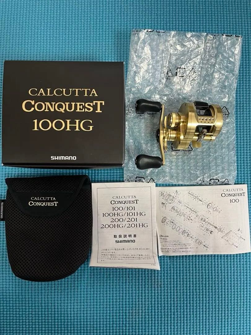 21カルカッタコンクエスト100HG シマノ ベイトリール ハイギア