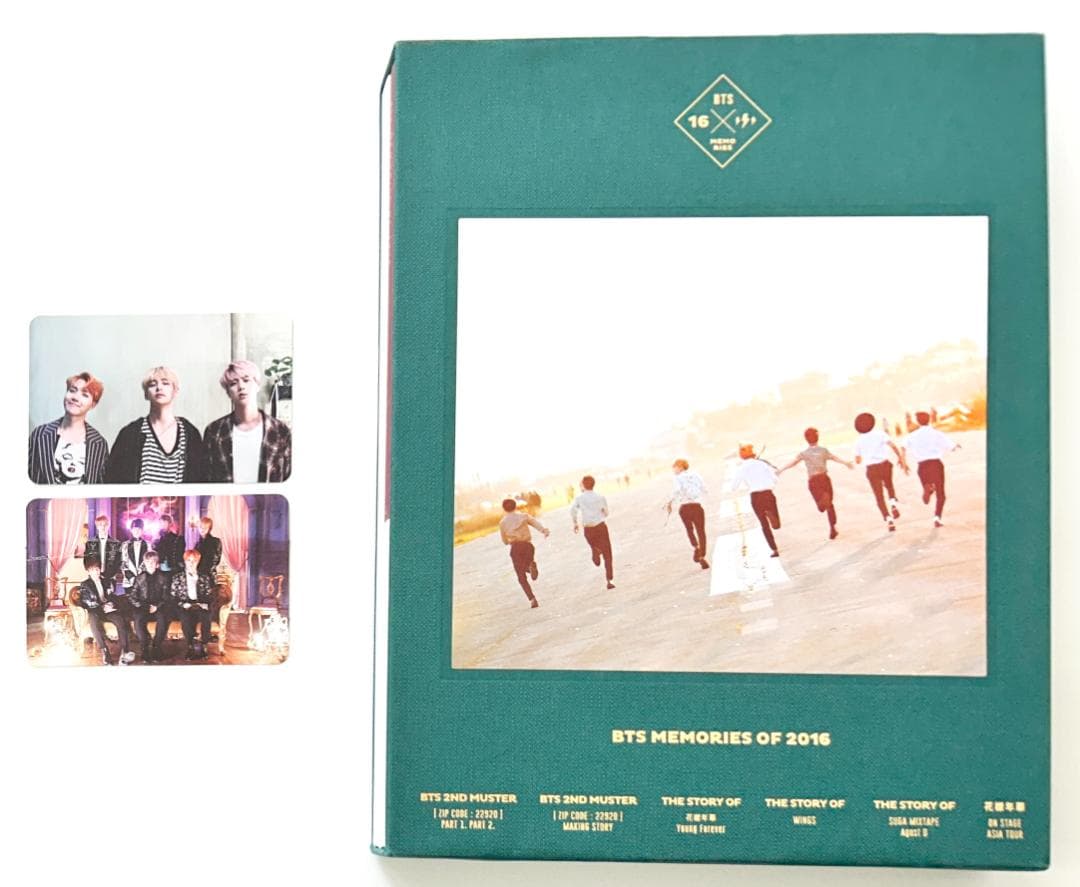 BTS MEMORIES OF 2016 DVD 日本版（G576）