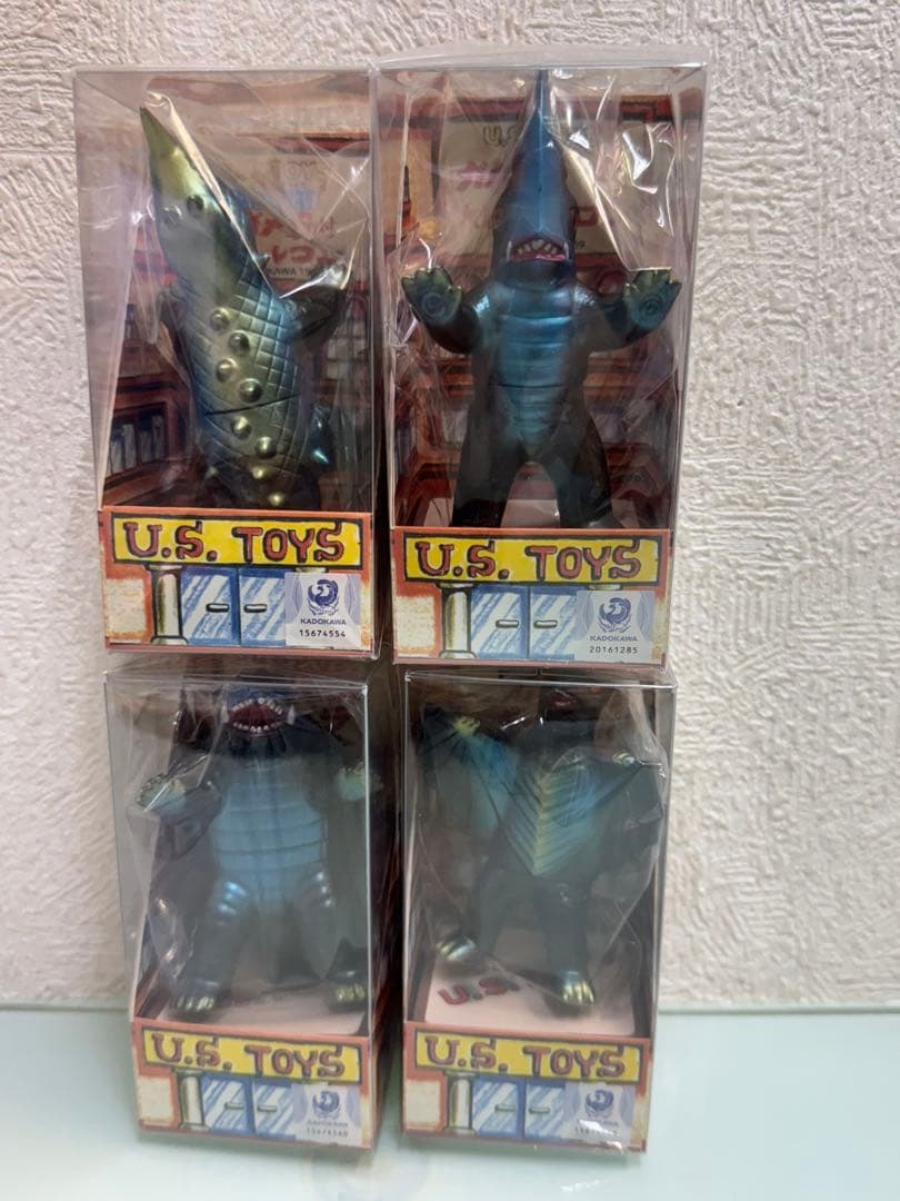 U.S.TOYS　ビル箱　特撮のDNA展限定　ガメラ　ギャオス　バルゴン　ギロン