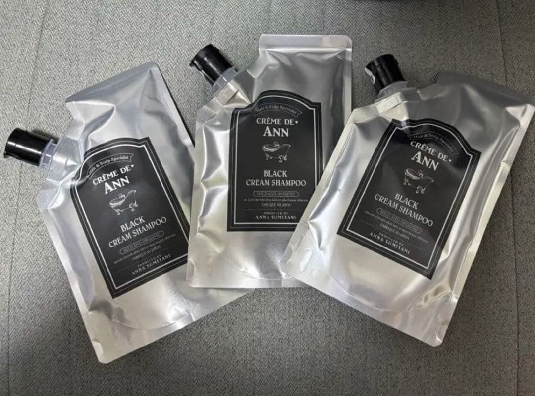 ☆未開封☆ クレムドアン ブラッククリームシャンプー 400g×3本セット