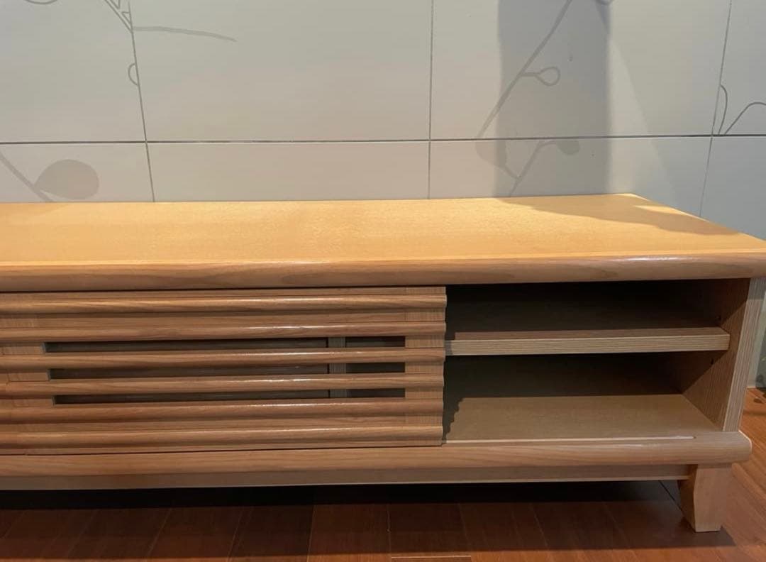 【最終値下げ】ナチュラルウッド　リビング サイドボード ローボード　テレビ台