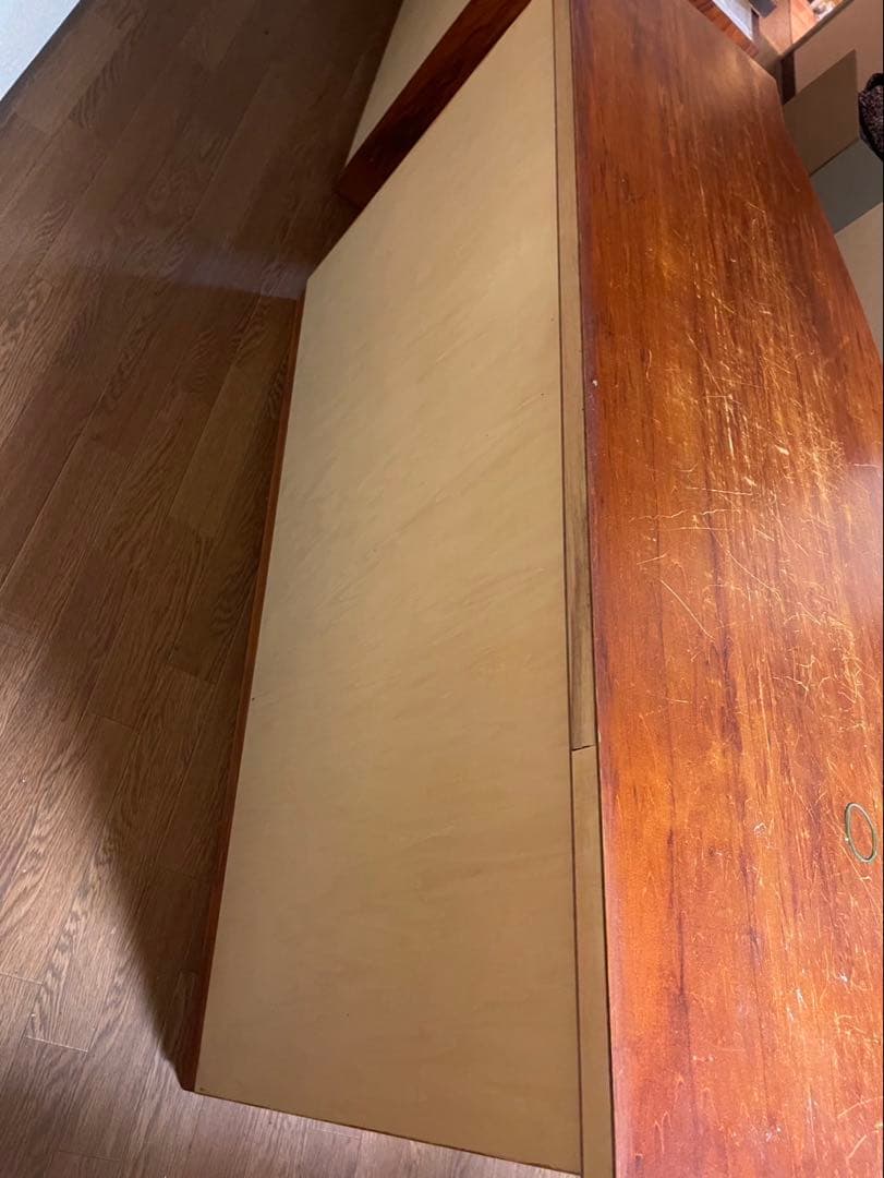 3、手作りラック　天板円形