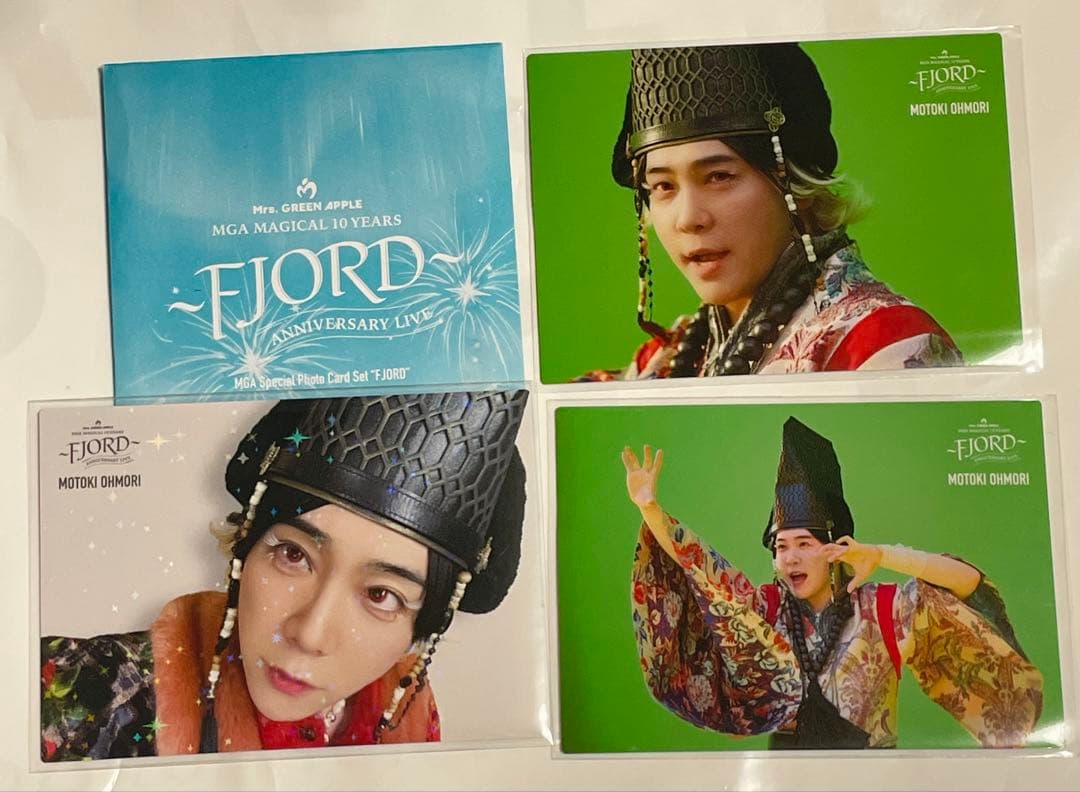 Mrs. GREEN APPLE ミセス　フィヨルド　フォトカ　大森元貴　レア
