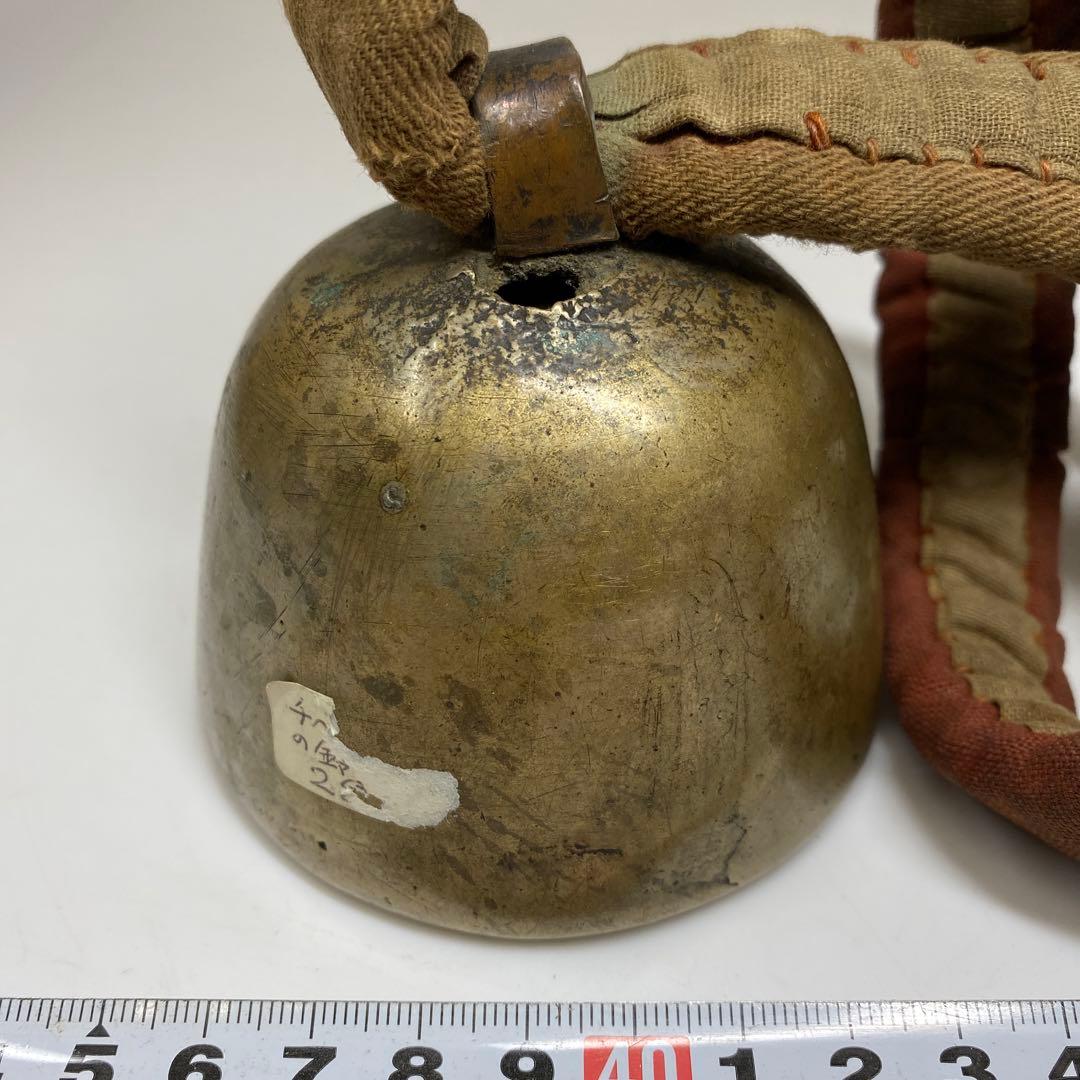 古代チベット馬鈴　木箱付（響き良いです）429g 東Y7-0228☆2Fタトオ