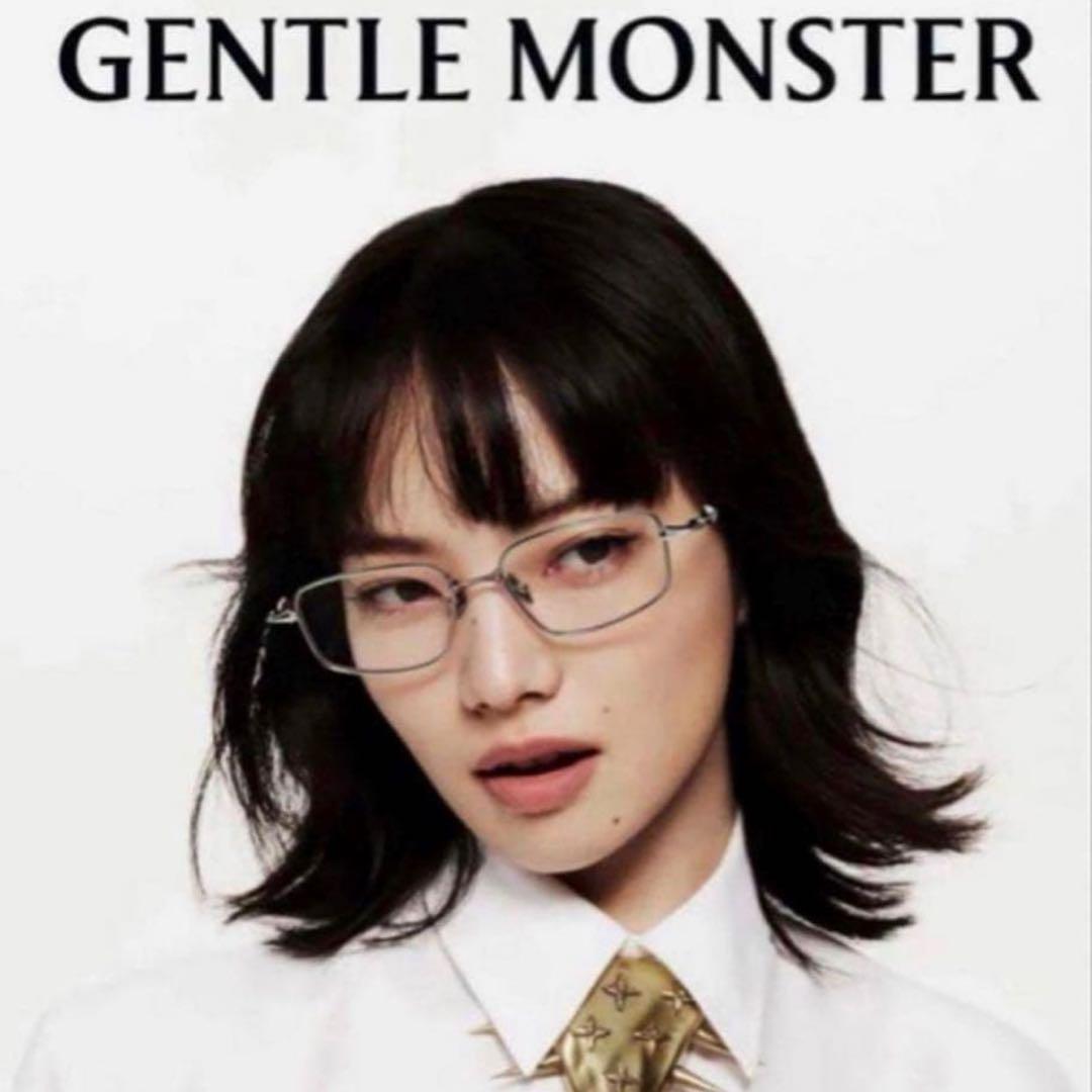 GentleMonster BOLD Atomic 02 小松菜奈着用 リムレス