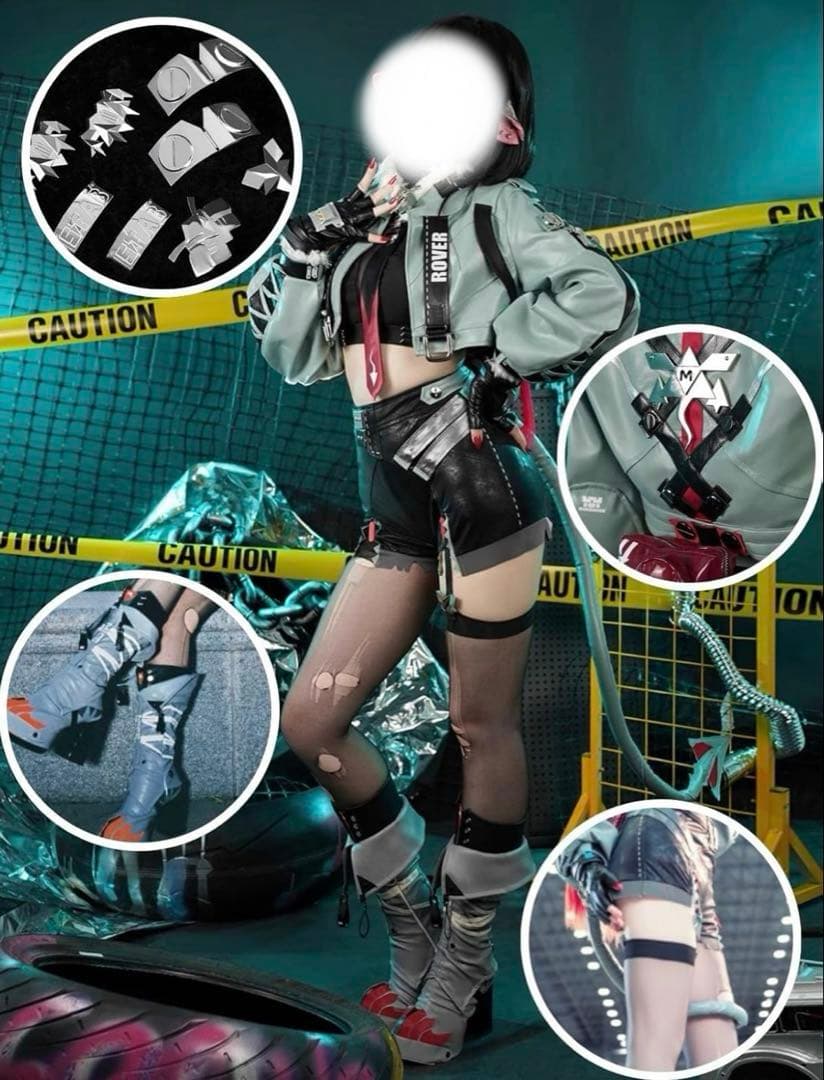 ゼンレスゾーンゼロ ジェーン・ドゥ コスプレ 衣装 武器あり