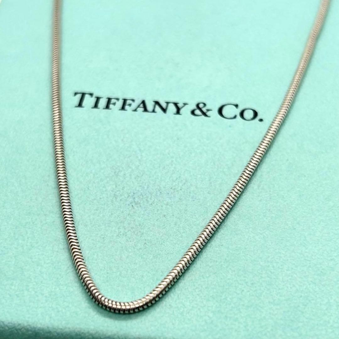 qrzi1359✨ティファニー❤️スネークチェーン ネックレス チェーンのみ