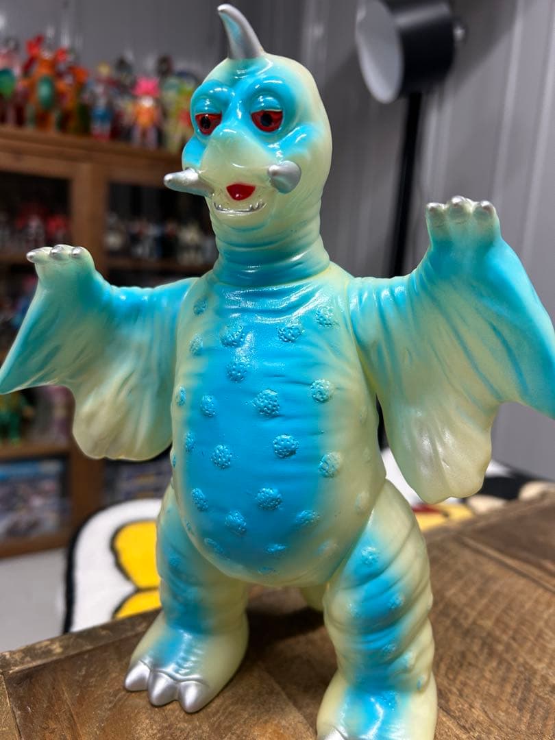 【激レア】ブルマァク　ペギラ　フィギュア　ソフビ　ウルトラQ 蓄光