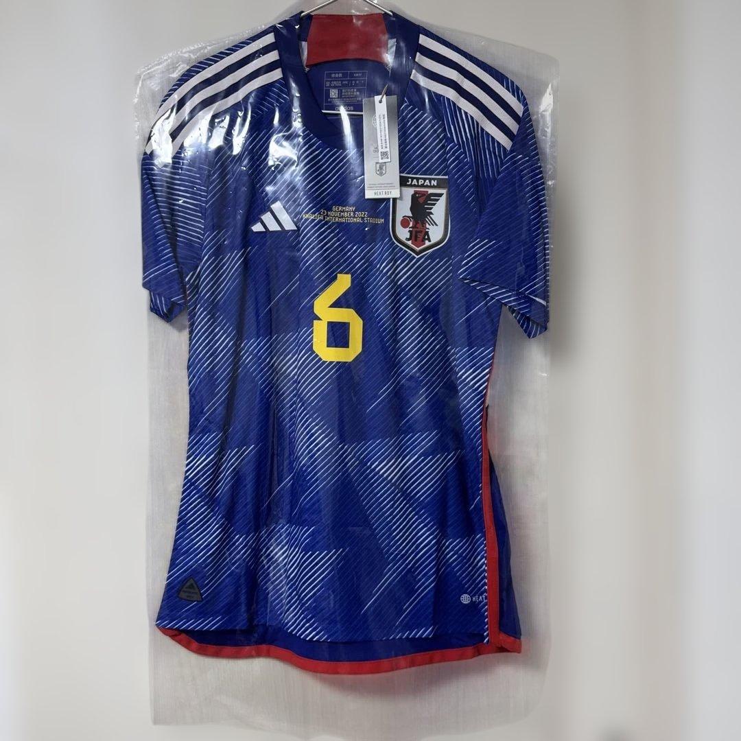 遠藤航 日本代表 ドイツ戦 マッチデー入り オーセンティック 正規品 新品 L