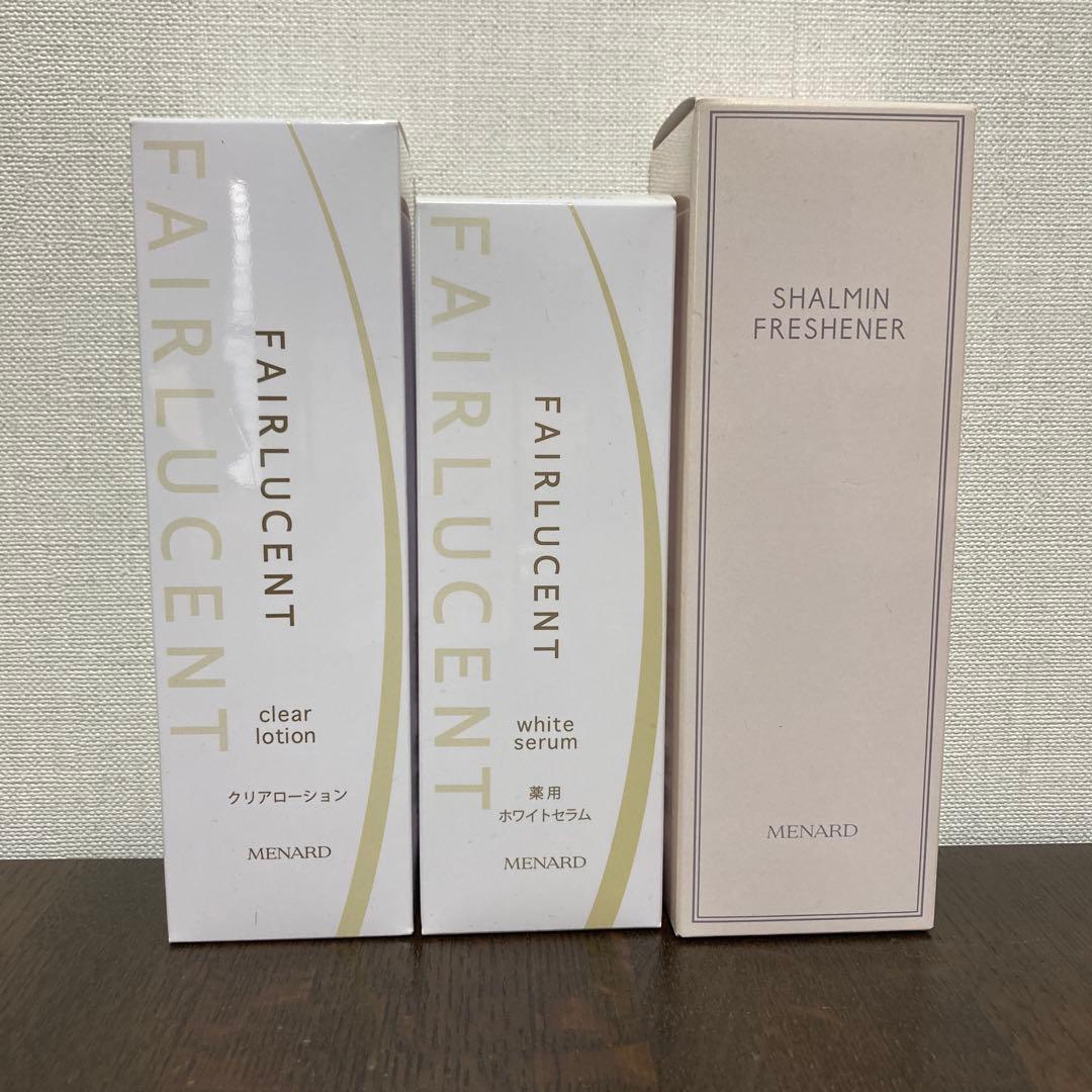 MENARD FAIRLUCENT セット（美容液・セラム・フレッシュナー）