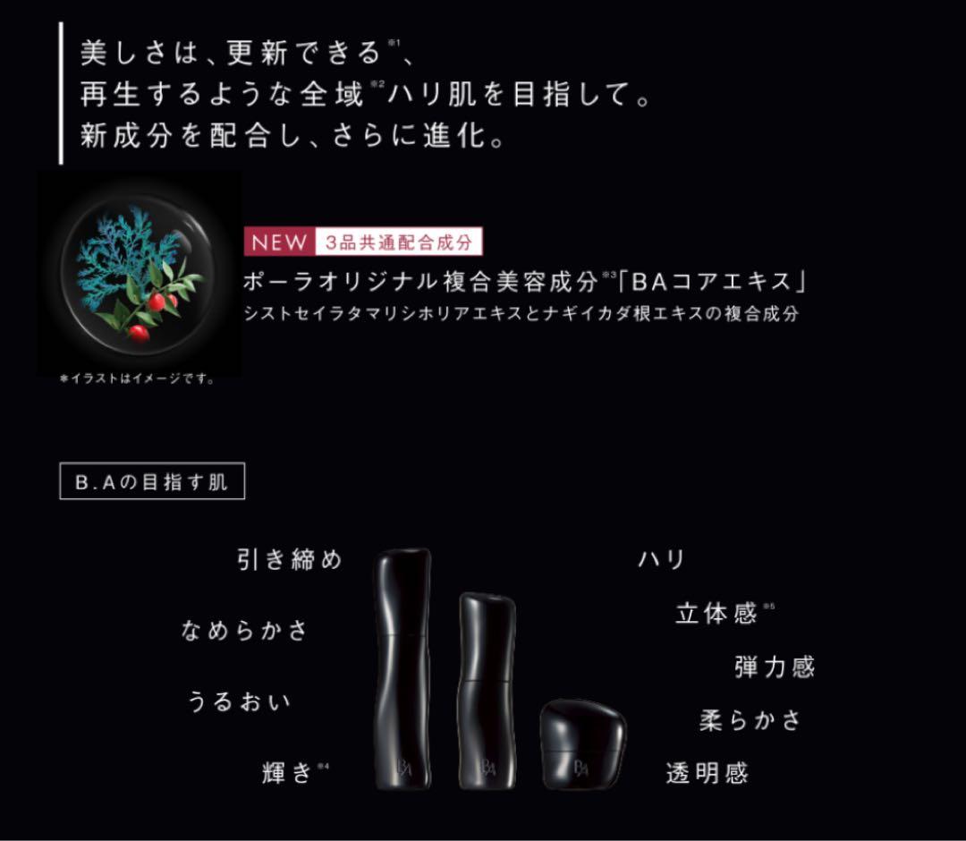 本体同量新商品ポーラ B.A 第７世代B.A ローション120ml