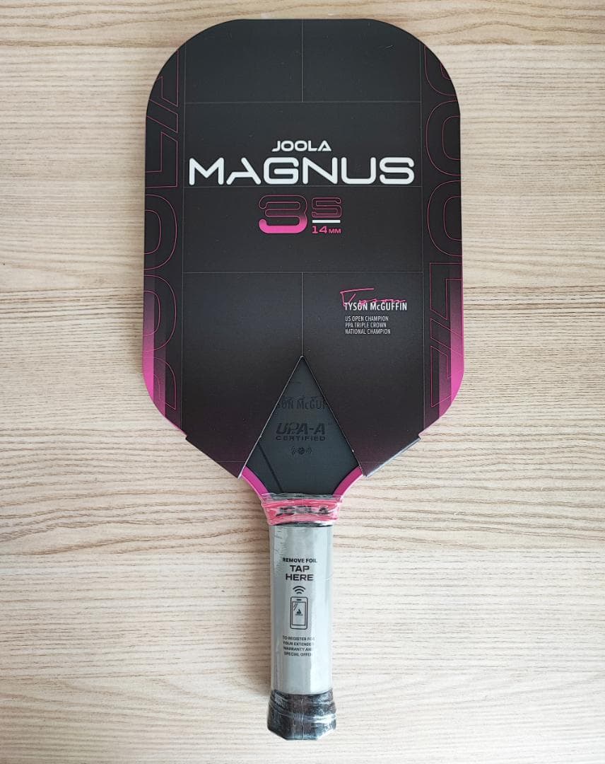 【未使用】JOOLA Magnus 3S 14mm ピックルボール パドル