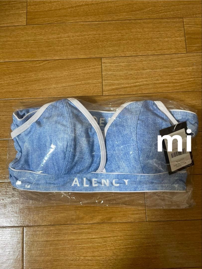 ALENCY ロゴ入りトライアングルビキニ