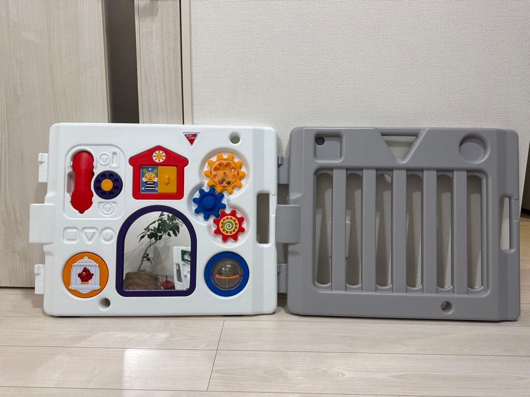 超美品　日本育児 ベビーサークル ミュージカルキッズランドDXⅡ 8枚