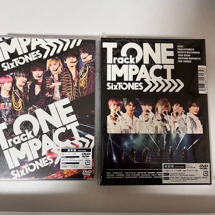 SixTONES/TrackONE-IMPACT  DVD初回盤・通常盤セット