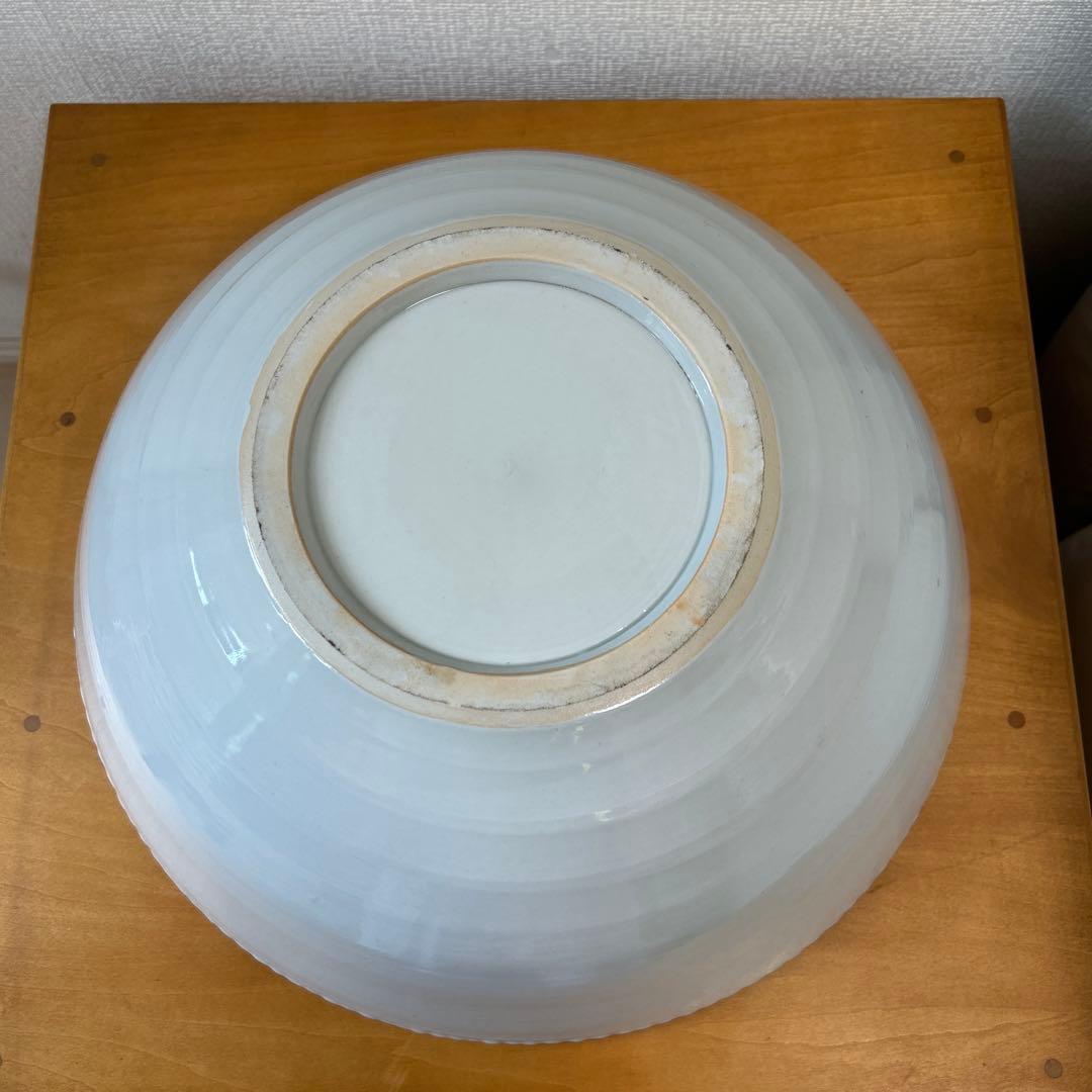 鳥獣戯画大皿　台付　置き物