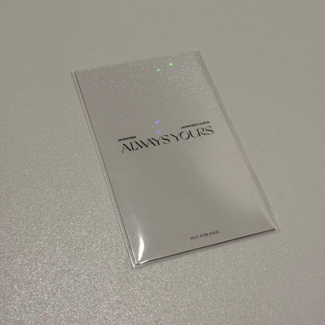SEVENTEEN ALWAYS YOURS タワレコ ラキドロ　ミンハオ