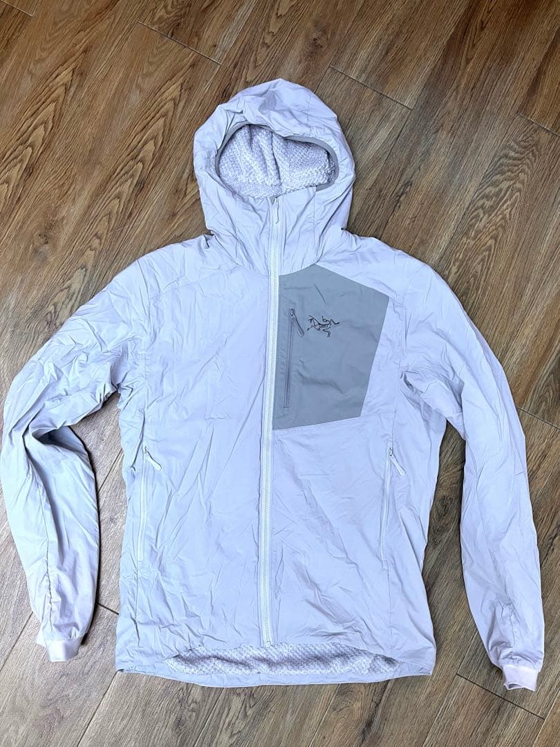 ARC'TERYX PROTON LT HOODY ライトグレー メンズ M