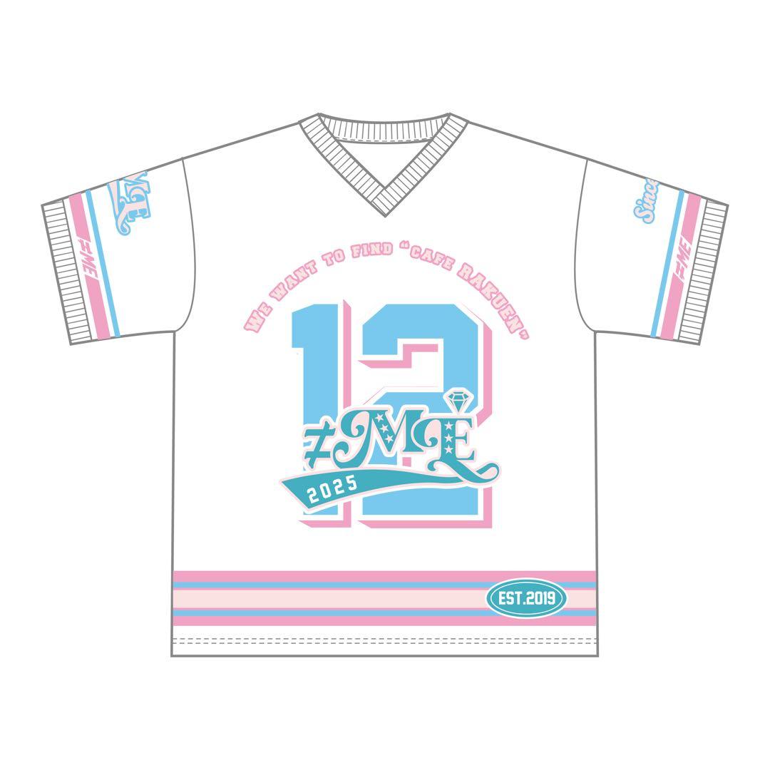 ≠ME メンバーカラーユニフォームTシャツ　谷崎早耶 BIGサイズ（XLサイズ）