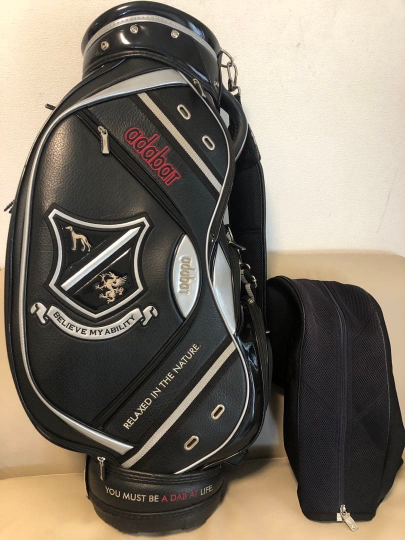 【送料込み】廃盤希少　アダバット　高級アスリートモデル　キャディバッグ