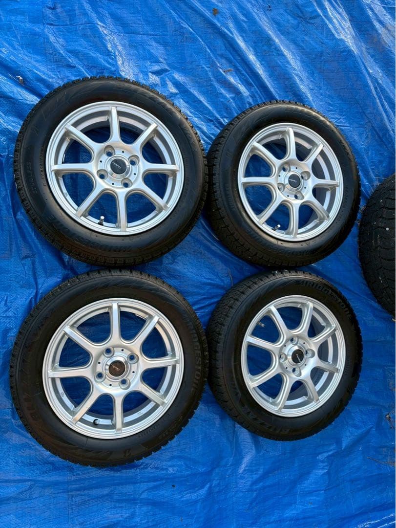 【⭐︎年末最終セール中⭐︎】ブリヂストン製155/65R14 タイヤ・ホイールセット